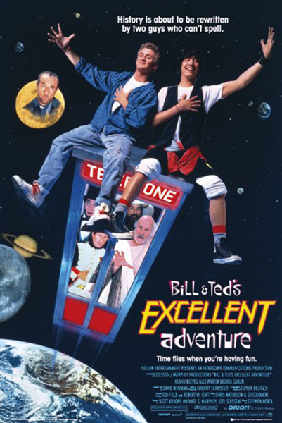 Постер к фильму Невероятные приключения Билла и Теда