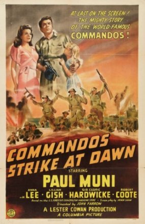 Постер к фильму Коммандос атакуют на рассвете